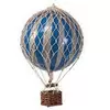 GLOBO AEROESTATICO SILVER AZUL 18 CM