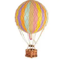 GLOBO AEROESTATICO RAINBOW PASTEL 8 CM