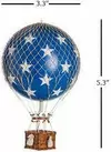 GLOBO AEROESTATICO STARS AZUL  18 CM