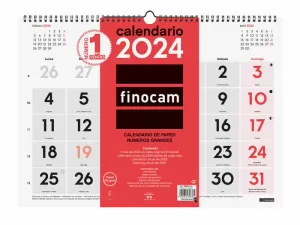 2024 * CALENDARIO PARED NUMEROS GRANDES L