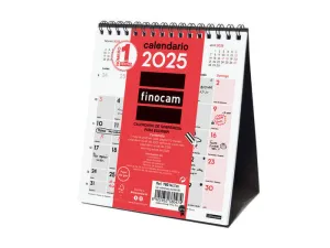 2025 CALENDARIO SOBREMESA ESCRIBIR XS