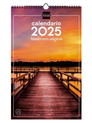 2025 * CALENDARIO PARED ESP 25X40 ATARDECERES