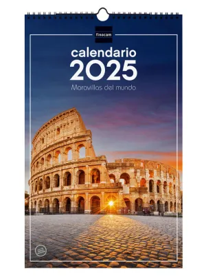2025 * CALENDARIO PARED ESP 25X40 MARAV. MUNDO