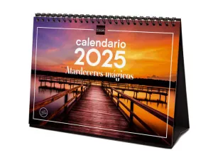 2025 * CALENDARIO SOBREMESA ATARDECERES
