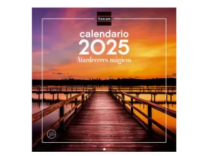 2025 * CALENDARIO PARED 30X30 ATARDECER