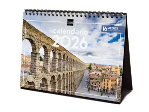2026 CALENDARIO SOBREMESA CIUDADES