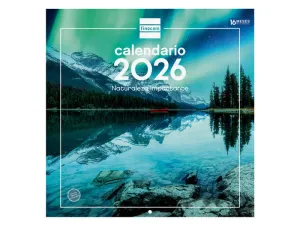 2026 CALENDARIO PARED 30X30 NATURALEZA