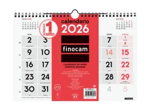 2026 CALENDARIO PARED NUMEROS GRANDES M