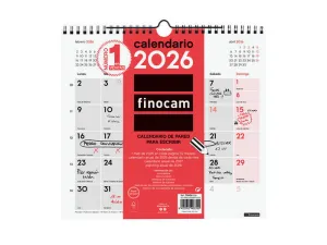 2026 CALENDARIO PARED ESCRIBIR M