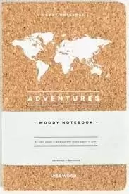 CUADERNO CORCHO MAPA ADVENTURES A5 (LISO)