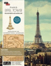 PARIS EIFFEL TOWER. DELUXE BOOK AND MODEL SET