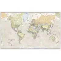 MAPAMUNDI POLITICO LAMINADO 1,97 X 1,17 (B17)