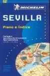 19074. SEVILLA:  PLANO E INDICE (1/10 000 - 1 CM : 100 M)