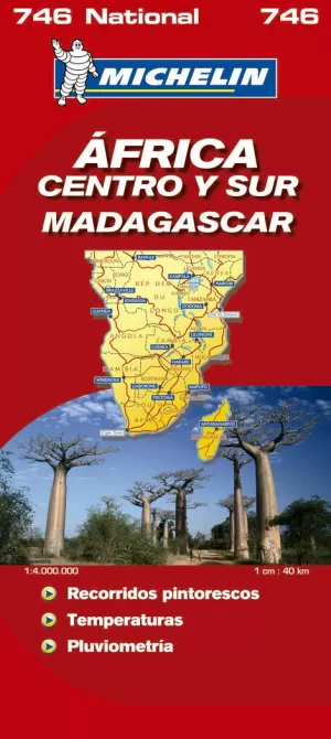 MAPA NATIONAL AFRICA CENTRO-SUR, MADAGASCAR