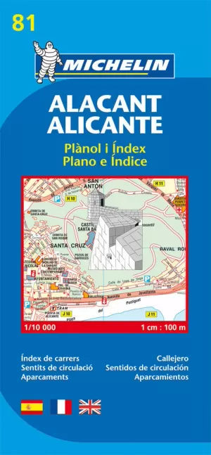 PLANO ALACANT/ALICANTE