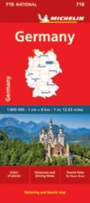 MAPA ALEMANIA 11718  1:800.000