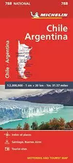 MAPA CHILE ARGENTINE (11788)  1:2.000.000