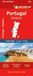 MAPA PORTUGAL, MADEIRA  1:400.000      2023