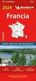 MAPA FRANCIA 2024     1:1.000.000         11721