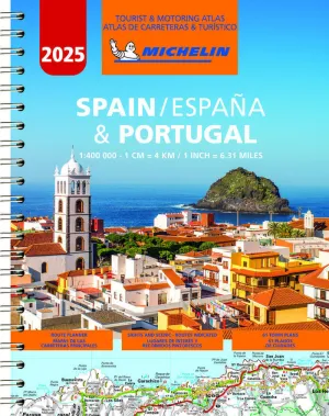 ATLAS CARRETERAS ESPAÑA & PORTUGAL 2025   DIN A4