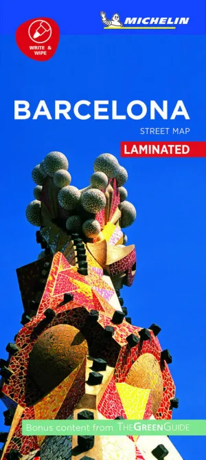 PLANO BARCELONA - CITYMAP LAMINTED 19205