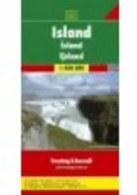 ISLANDIA 1:400.000 MAPA