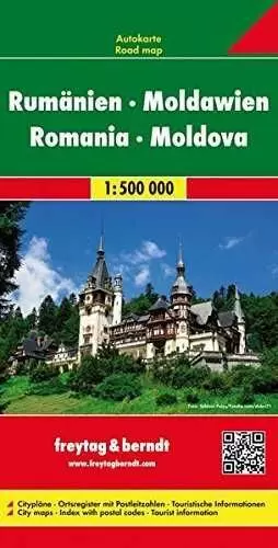 RUMANIA. MOLDAVIA 1:500 000
