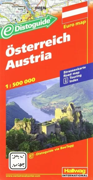 ÓSTERREICH - AUSTRIA. STRASSENKARTE - MAPA DE CARRETERAS