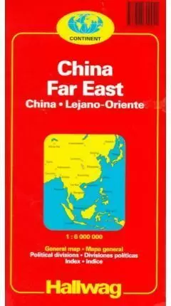 CHINA FAR EAST ** HALLWAG ** MAPA