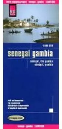 SENEGAL Y GAMBIA 1:550 000