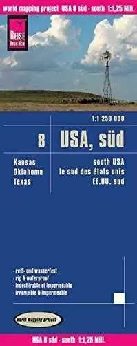 USA, SÜD 1: 1 250 000