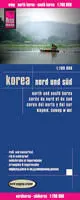 MAPA KOREA NORD AND SUD     1 : 700 000