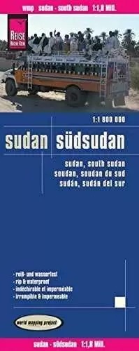 SUDAN SUDSUDAN  *MAPA REISE 2013*  1 : 1 800 000