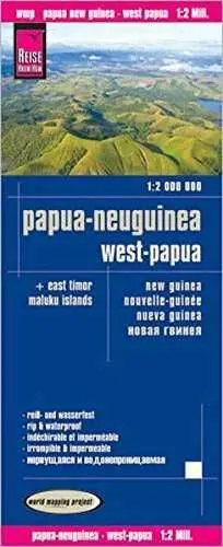 MAPA PAPUA-NUEVA GUINEA  1:2 000 000