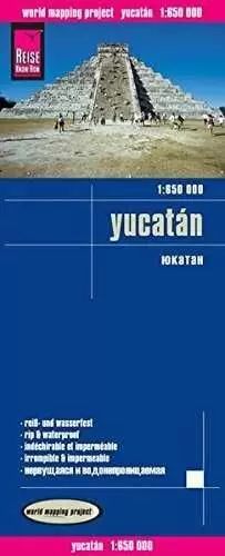 YUCATAN  *MAPA REISE 2014*   1 : 650 000