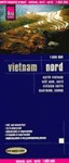 MAPA VIETNAM NORTE 1:600.000 IMPERMEABLE