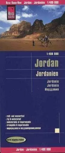 JORDANIA 1:400.000 IMPERMEABLE