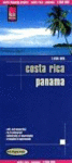 MAPA COSTA RICA PANAMA 1:550.000
