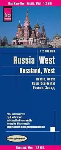 RUSIA (ZONA EUROPEA) 1:2.000.000 IMPERMEABLE