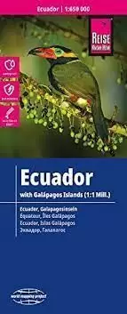 ECUADOR - GALÁPAGOS 1:650000 / 1:1000000 IMPERMEABLE