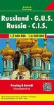 MAPA RUSIA - C.E.I 1:2000000-8000000