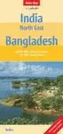 MAPA INDIA NORTH EAST 1:1500000         BANGLADESH
