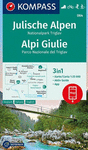 MAPA ALPES JULIANOS-TRIGLAV 1:25.000   064