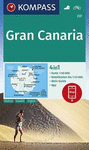 MAPA 237 GRAN CANARIA 1:50.000 -KOMPASS