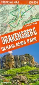 DRAKENSBERG. UKHAHLAMBA PARK  *TREKKING MAP*  1 : 100 000