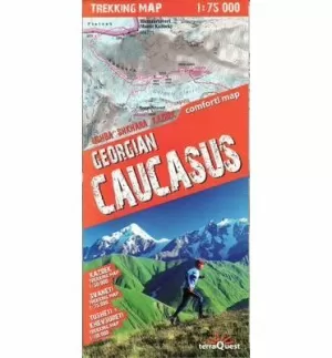 GEORGIAN CAUCASUS **TREKKING MAP** 1:75.000