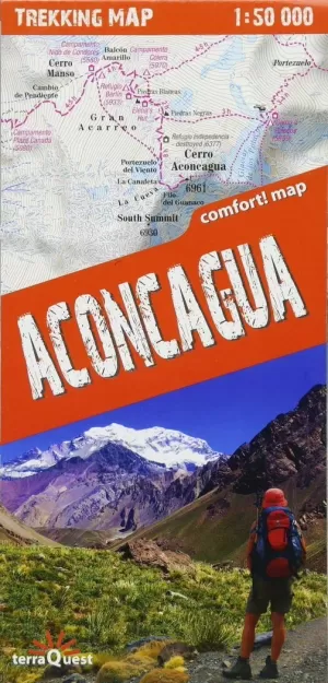 ACONCAGUA  *TREKKING MAP*  1 : 50 000