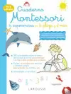 CUADERNO MONTESSORI DE EXPERIENCIAS EN LA PLAYA Y EL MAR