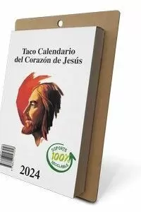 CALENDARIO CORAZON JESUS PARED 2024