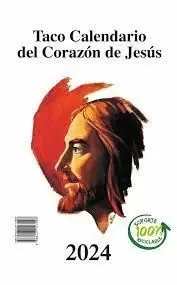 CALENDARIO CORAZON JESUS TACO GIGANTE 2024 (DIN-A4)